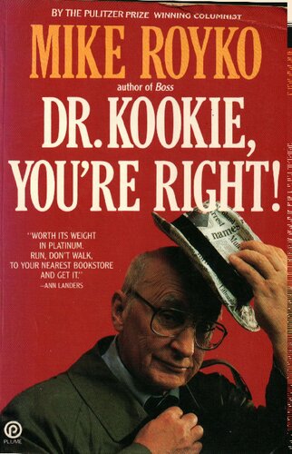 Dr. Kookie, You're Right!