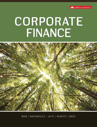 Corporate Finance Canadian Edition