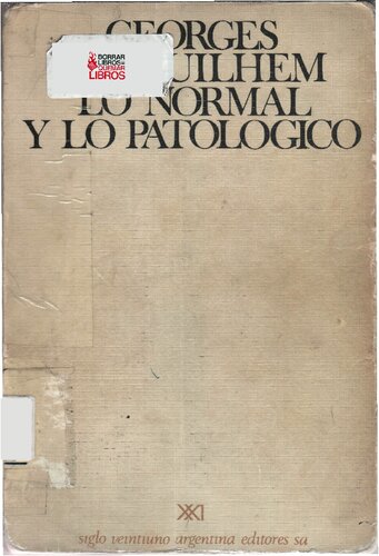 Lo normal y lo patológico