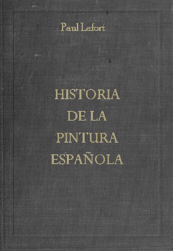 Historia de la pintura española;