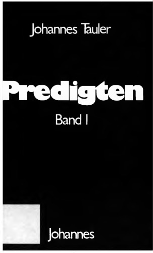 Johannes Tauler - Predigten bd. 1