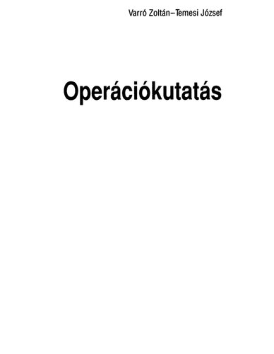 Operációkutatás