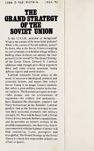 The grand strategy of the Soviet Union