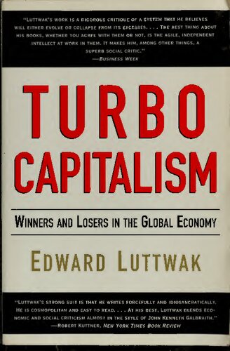 Turbo-Capitalism - Winners and Losers in Global Economy
