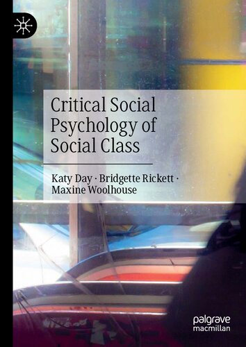 Critical Social Psychology of Social Class