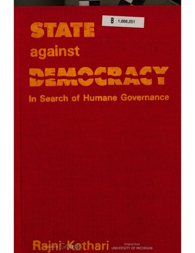 State against democracy: in search of humane governance