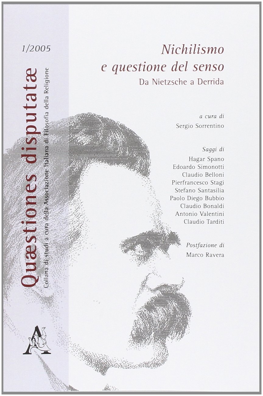 Nichilismo e questione del senso. Da Nietzsche a Derrida