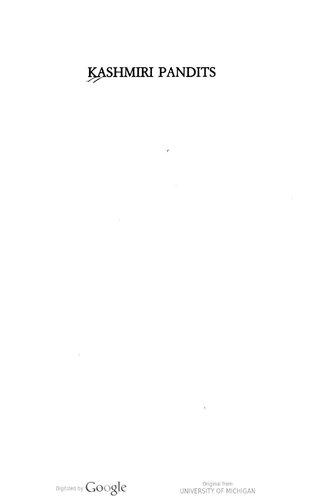 Kashmiri Pandits, a Dialogue for Dignity