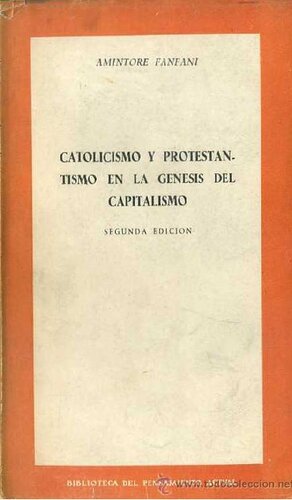 Catolicismo y protestantismo en la genesis del capitalismo