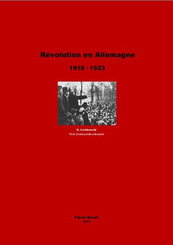 Révolution en Allemagne
