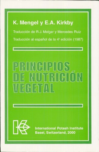 Principios de nutrición vegetal