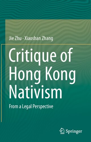 Critique of Hong Kong Nativism: From a Legal Perspective