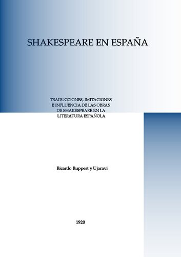 Shakespeare En Espa�a