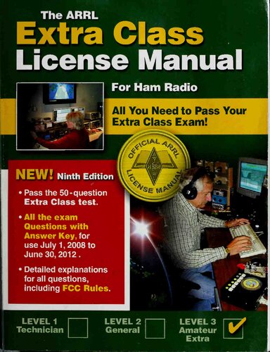The ARRL Extra Class License Manual: For Ham Radio