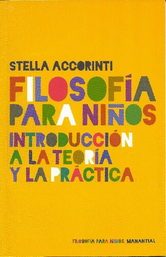 Filosofia Para Ni�os