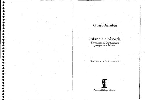 Infancia E Historia