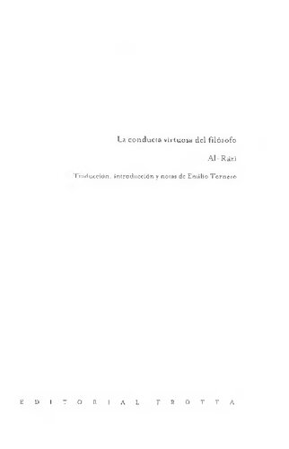 La Conducta Virtuosa Del Filosofo