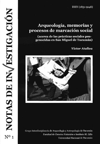 Arqueologia Memorias Y Procesos De Marcacion Social