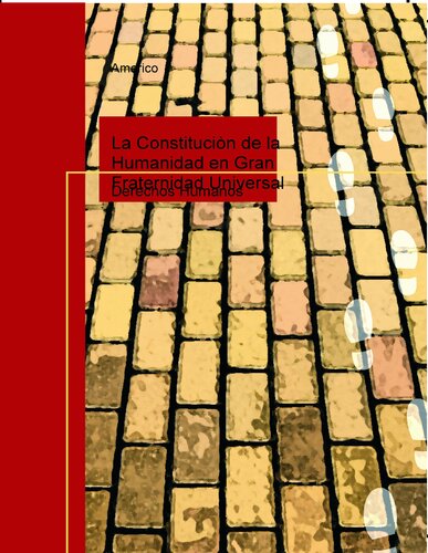 Constitucion De La Humanidad En Gran Fraternidad Universal