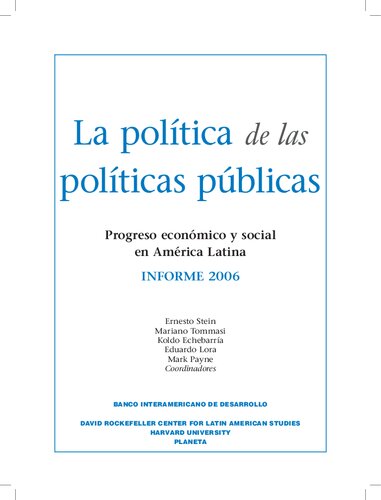 La Politica De Las Politicas Publicas