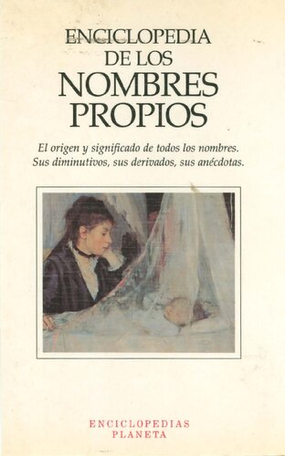 Enciclopedia De Los Nombres Propios