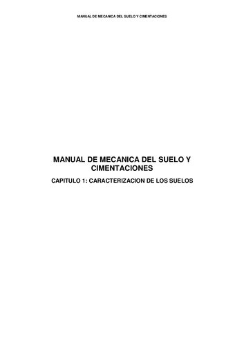 Manual De Mecanica Del Suelo Y Cimentaciones