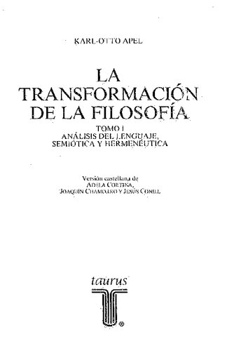 La Transformacion De La Filosofia