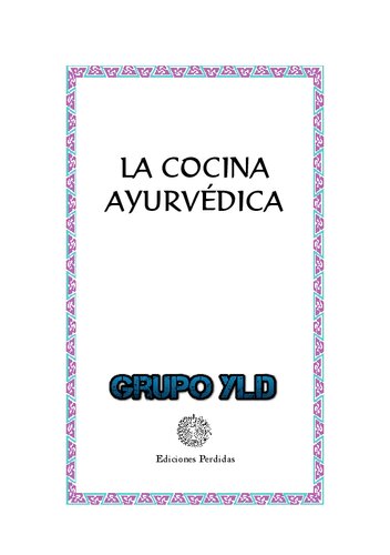 Cocina Ayurvedica