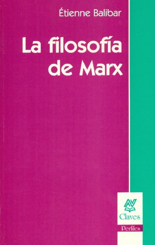 La Filosofia De Marx