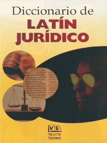 Diccionario de latÃ­n jurÃ­dico