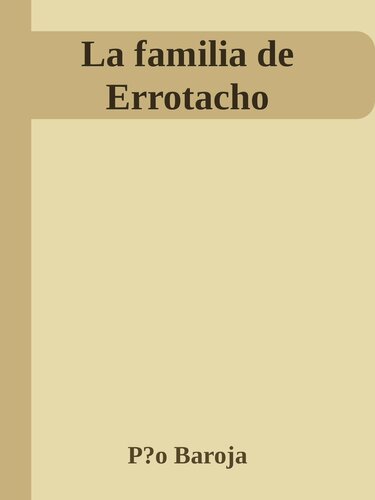 La familia de Errotacho
