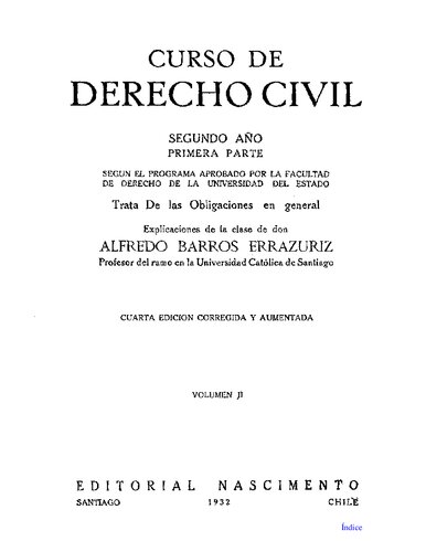 Curso de Derecho Civil