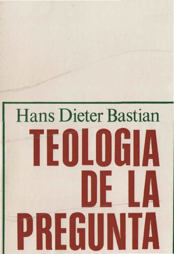 Teologia De La Pregunta (scan)