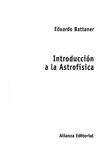 Introduccion A La Astrofisica