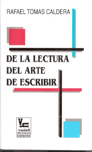 De la lectura del arte de escribir
