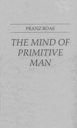 Mind Of Primitive Man