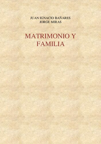 Matrimonio Y Familia