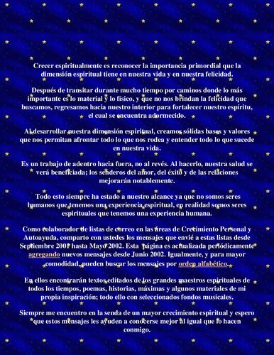 Crecimiento Espiritual