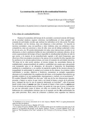 Dos Textos Sobre Historia