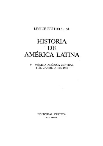 Historia De America Latina T 09