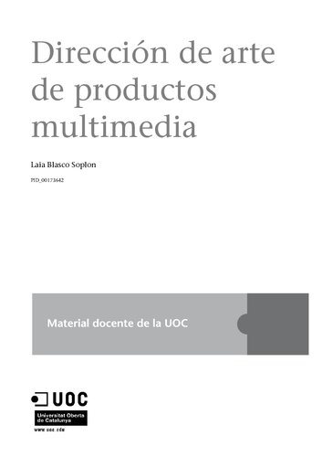 Direccion De Arte De Productos Multimedia