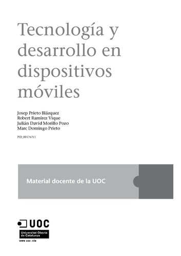 Tecnologia Y Desarrollo En Dispositivos Moviles