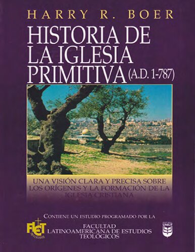 Historia De La Iglesia Primitiva (ad 1