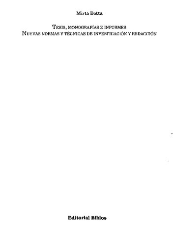 Tesis Monografias E Informes