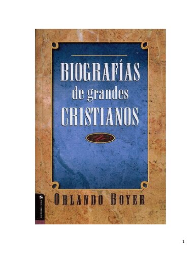 Biografias De Grandes Cristianos