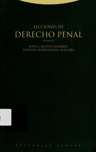 Lecciones De Derecho Penal