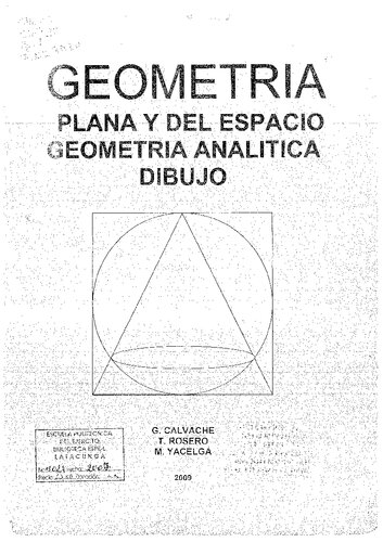 Geometria Plana Y Del Espacio