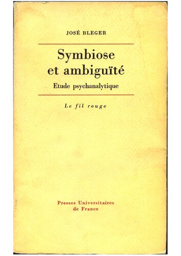 Symbiose et Ambiguïté