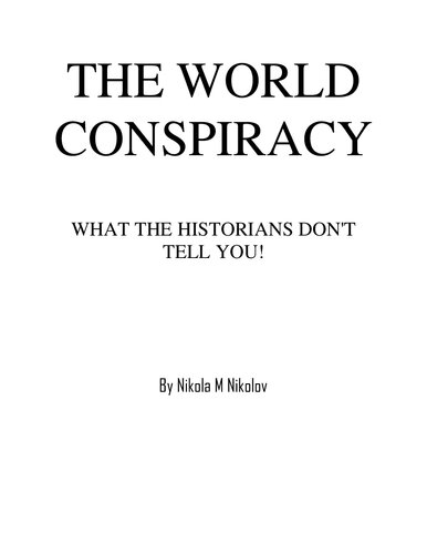 The World Conspiracy
