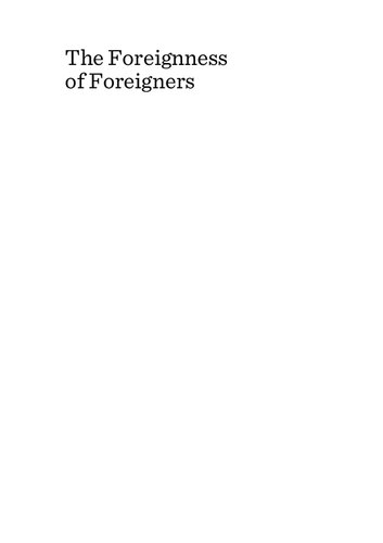 The Foreignness of Foreigners: Cultural Representations of the Other in the British Isles (17th-20th Centuries)